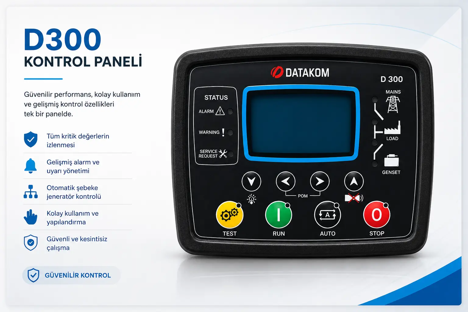 D300 Kontrol Paneli