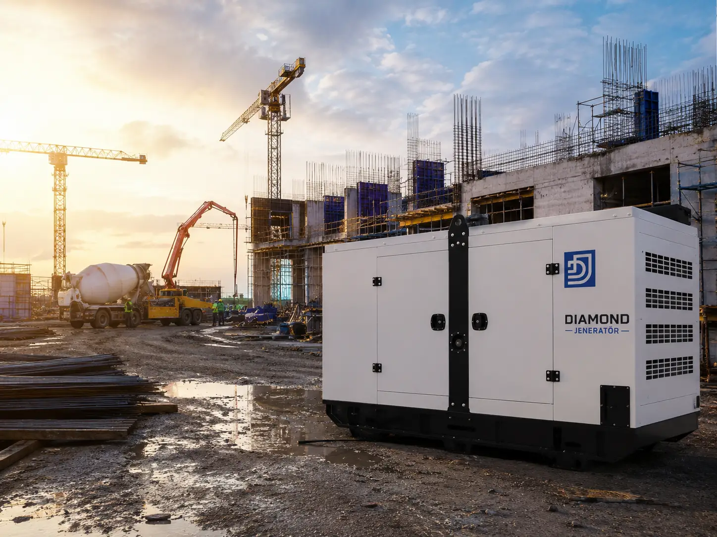 İnşaat Alanları İçin Jeneratör